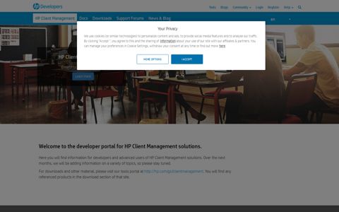 HP Client Management - hp's Developer Portal