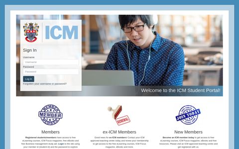 Student Portal - Dev - ICM