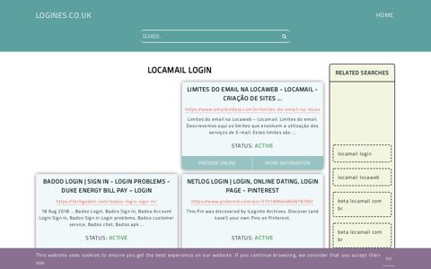 locamail login - General Information about Login - Logines.co.uk