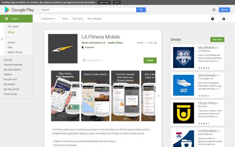 LA Fitness Mobile - Apps on Google Play
