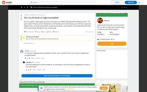 [Far Cry 4] Stuck on login succeeded. : farcry - Reddit