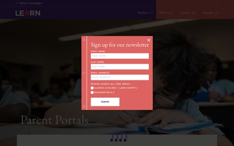 Parent Portals - LEARN Charter School Network