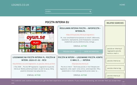 poczta interia eu - General Information about Login