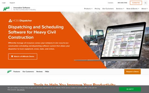 Construction Scheduling & Dispatch Software - HCSS