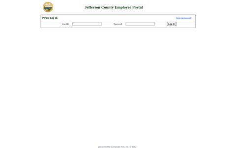 Employee Portal - Jefferson County