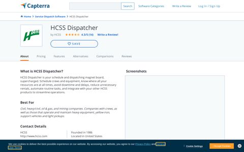 HCSS Dispatcher Reviews and Pricing - 2020 - Capterra