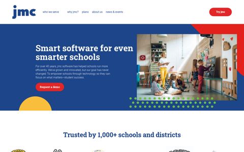 jmc, Smart software for even smarter schools.