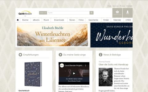 Gerth Medien – christliche Bücher, Musik, Filme, Geschenke ...
