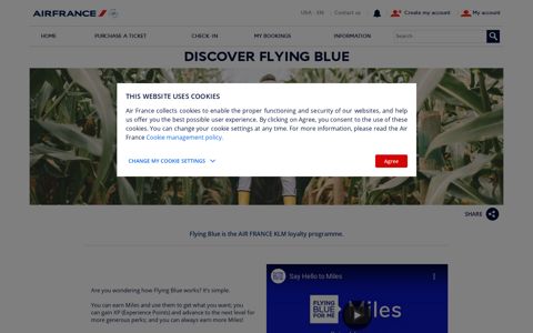 Discover Flying Blue - Air France