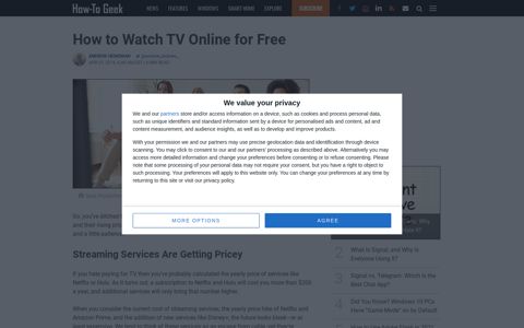 How to Watch TV Online for Free