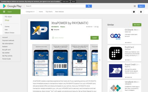 XtraPOWER by PAYOMATIC - Apps on Google Play