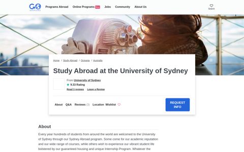 Study Abroad at the University of Sydney | Go Overseas