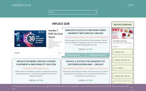 inplace qub - General Information about Login - Logines.co.uk