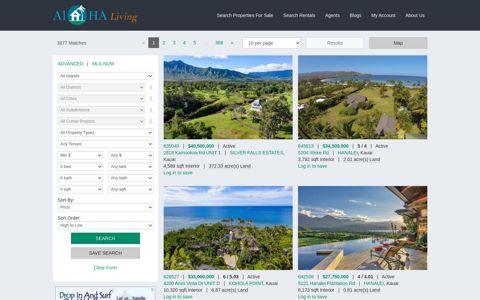 AlohaLiving.com Property Search Hawaii Information Service ...