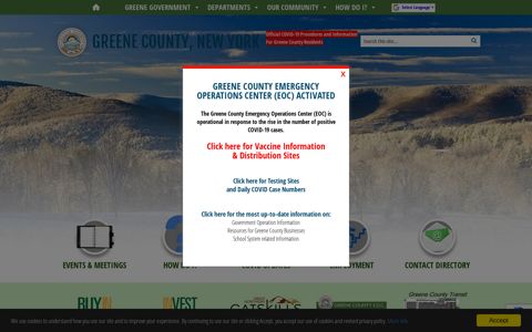 Greene County, NY: Greene County Government