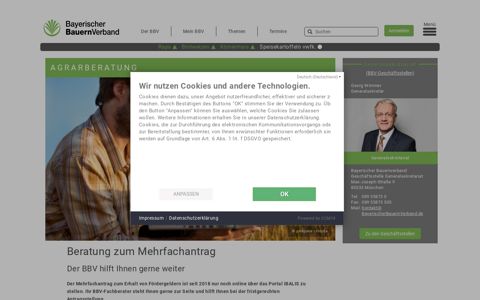 Beratung zum Mehrfachantrag | Bayerischer Bauernverband