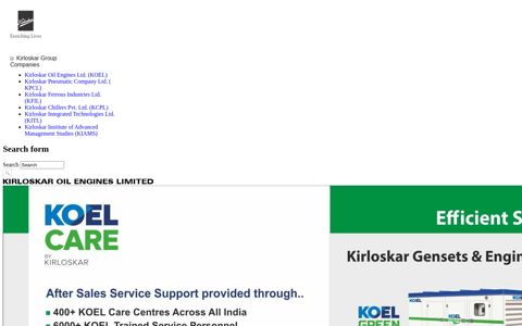 Kirloskar Oil Engines Ltd. (KOEL)