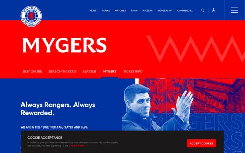 MyGers | Rangers Football Club
