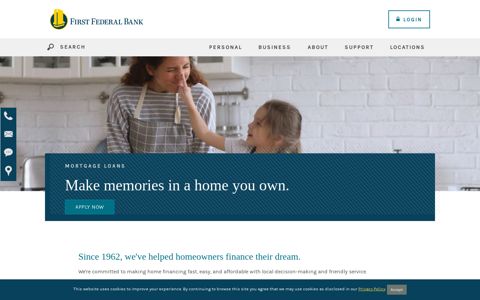 Home Loans and Mortgage Financing - First Federal Bank