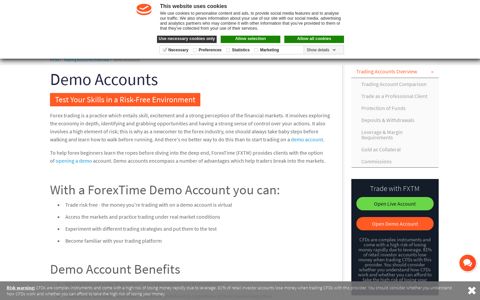 Demo Trading Account | FXTM Global