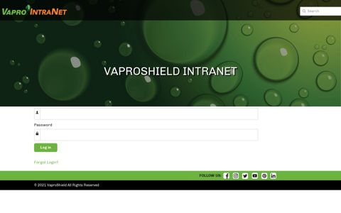 intranet Login - VaproShield