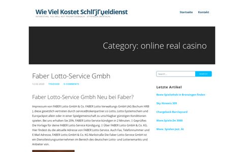 Faber Lotto-Service Gmbh - tokenpartner.co