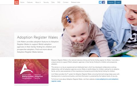 Adoption Register Wales - Link Maker