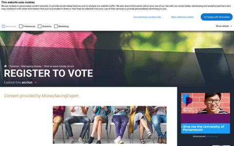 How & Why to Register to Vote as a Student - UCAS