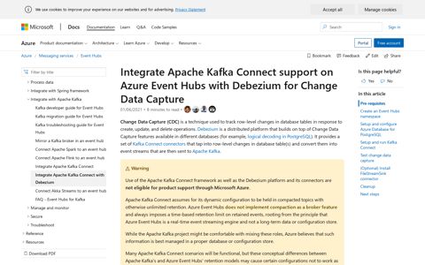 Integrate Apache Kafka Connect on Azure Event Hubs ...