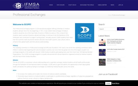 Professional Exchanges - IFMSA