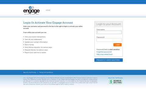 Login to Engage - Engage Account