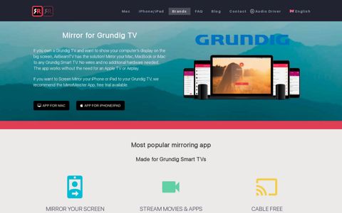Mirror for Grundig TV app for Mac, iMac and MacBook ...