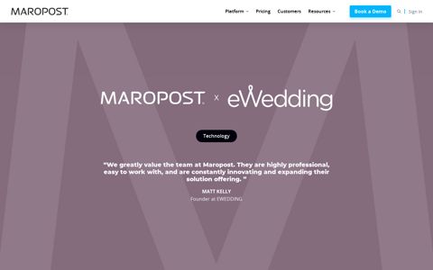 eWedding Marketing Platform Case Study With Maropost
