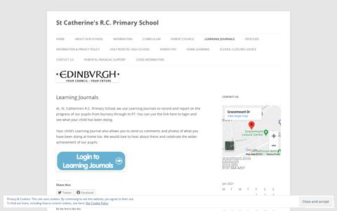 Learning Journals | St Catherine's R.C. Primary School