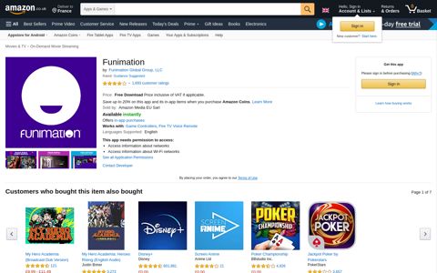 Funimation: Amazon.co.uk: Appstore for Android