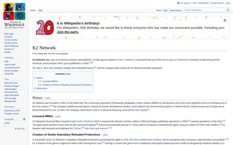 K2 Network - Wikipedia