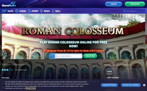 Play Roman Colosseum Online FREE | GameTwist Casino