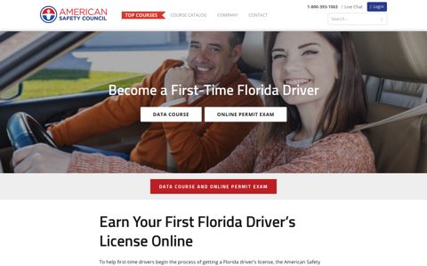 Become a First-Time Florida Driver - American Safety Council