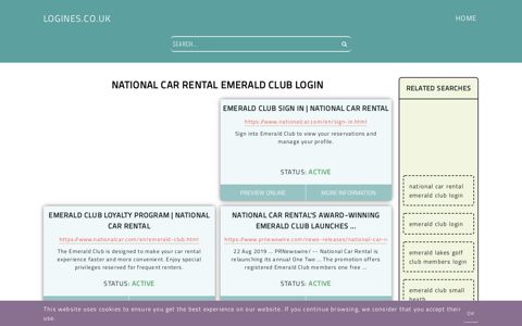 national car rental emerald club login - General Information about ...