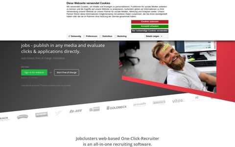 Home One Click Recruiter by Jobcluster