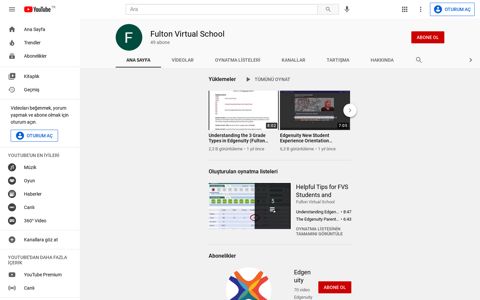 Fulton Virtual School - YouTube