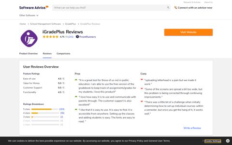 iGradePlus Reviews & Ratings | 2020 | Software Advice