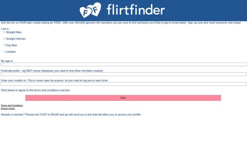 Join - FlirtFinder