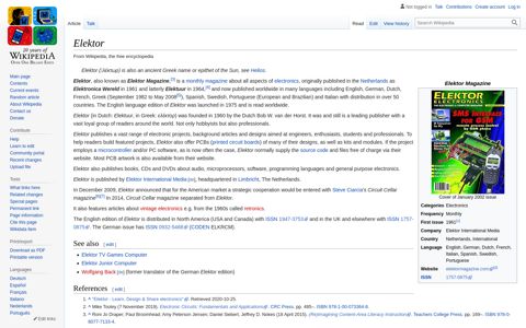 Elektor - Wikipedia