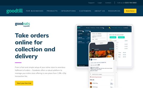 Goodeats | Goodtill Online Ordering Platform
