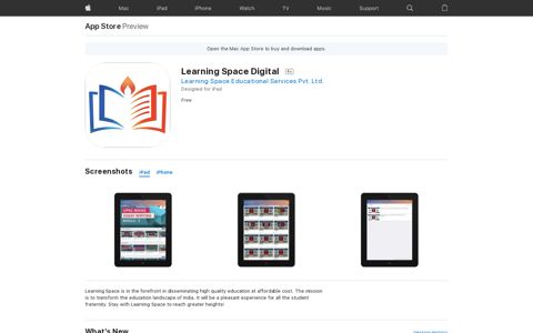 ‎Learning Space Digital on the App Store