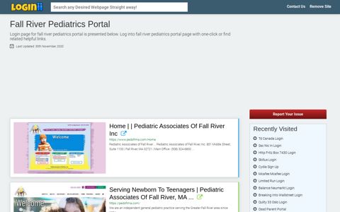 Fall River Pediatrics Portal - Loginii.com