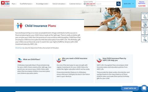 Child Insurance Plans: Child Education Plan ... - HDFC Life