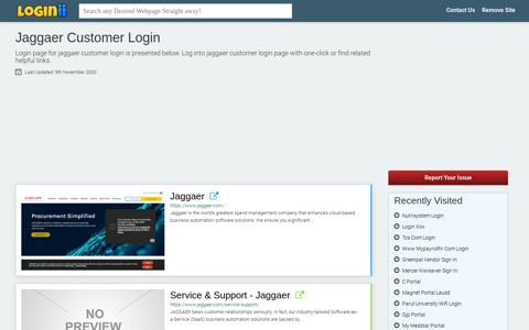 Jaggaer Customer Login - Loginii.com