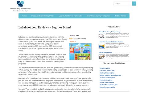 LaLaLoot.com Reviews - Legit or Scam?